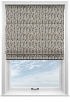 Anodise, Antique Iron - Motorised Roman Blind